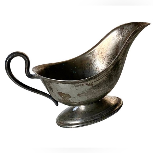 Silver plated gravy boat - Picture 1 of 1